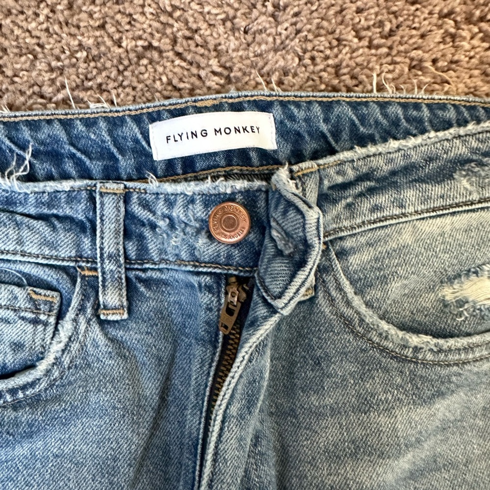 Flying money jeans women’s size 27 - Picture 3 of 5